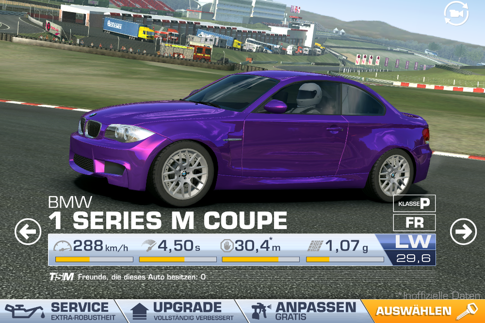 Wagenpark Bmw 1 Series M Coupe Real Racing 3 Realracing Ch