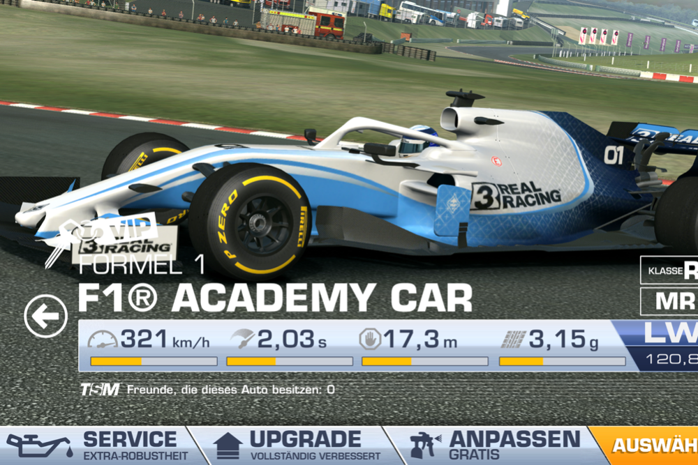 F1® Academy Car